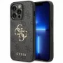 Guess GUHCP15L4GMGGR Hardcase für iPhone 15 Pro 6,1 inch - Grau 4G Big Metal Logo