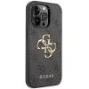 Guess GUHCP15L4GMGGR Hardcase für iPhone 15 Pro 6,1 inch - Grau 4G Big Metal Logo