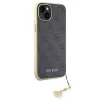 Guess GUHCP15MGF4GGR iPhone 15 Plus/14 Plus 6,7 inch Grau Hardcase 4G Charms Collection