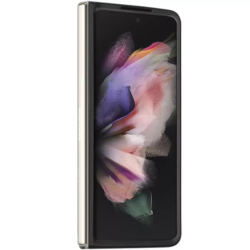 Guess Glitter Script F946 Hard Case für Samsung Galaxy Z Fold5, Schwarz