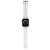 Karl Lagerfeld 3D Rubber Karl & Choupette Heads NFT Apple Watch Strap 42/44/45/49mm White