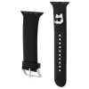 Karl Lagerfeld 3D Rubber Choupette Head Strap for Apple Watch 38/40/41mm Black