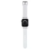 Karl Lagerfeld 3D Rubber Choupette Head Apple Watch Armband 42/44/45/49mm Weiß