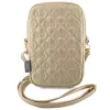 Hello Kitty Quilted Bows Strap Crossbody Phone Bag Gold