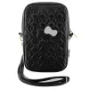 Hello Kitty Quilted Bows Strap - Umhängetasche für Handy (Schwarz)