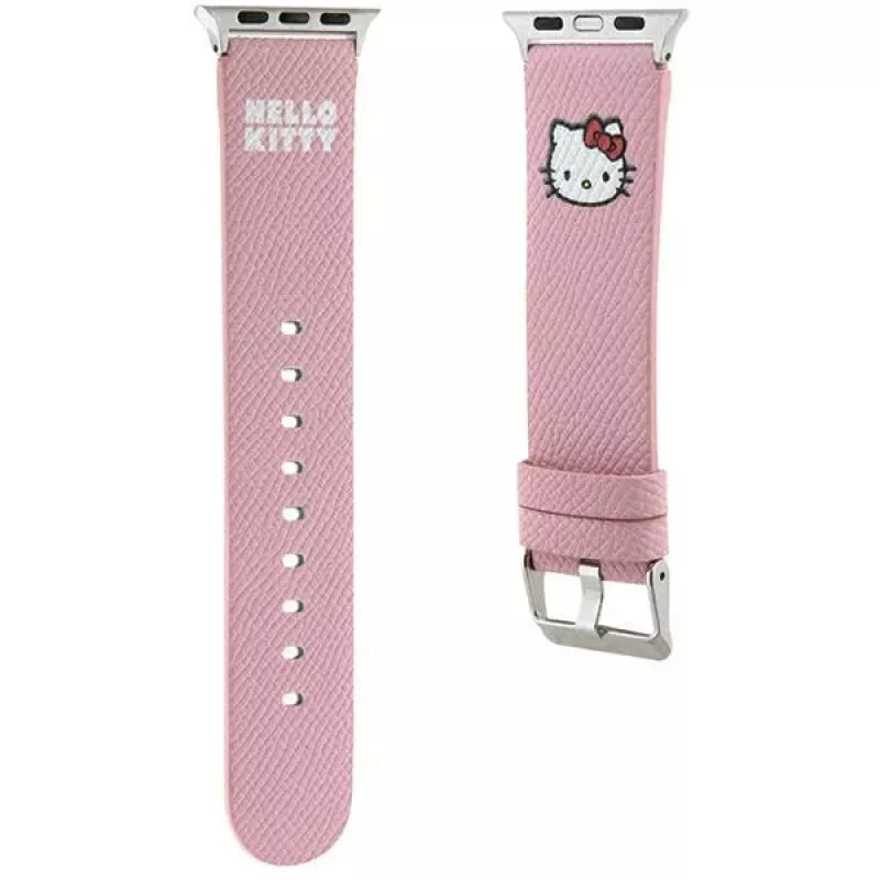 Hello Kitty HKAWMPGKHP Silikon-Armband für Apple Watch 38/40/41mm Pink