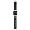 Hello Kitty HKAWMPSAPSK Apple Watch Armband 38/40/41mm Schwarz Silikon Heads & Bows Muster