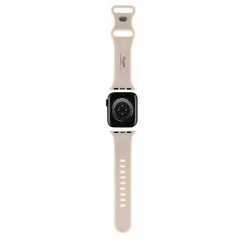 Hello Kitty HKAWMSCHBLE Silikonarmband für Apple Watch 38/40/41mm - Beige
