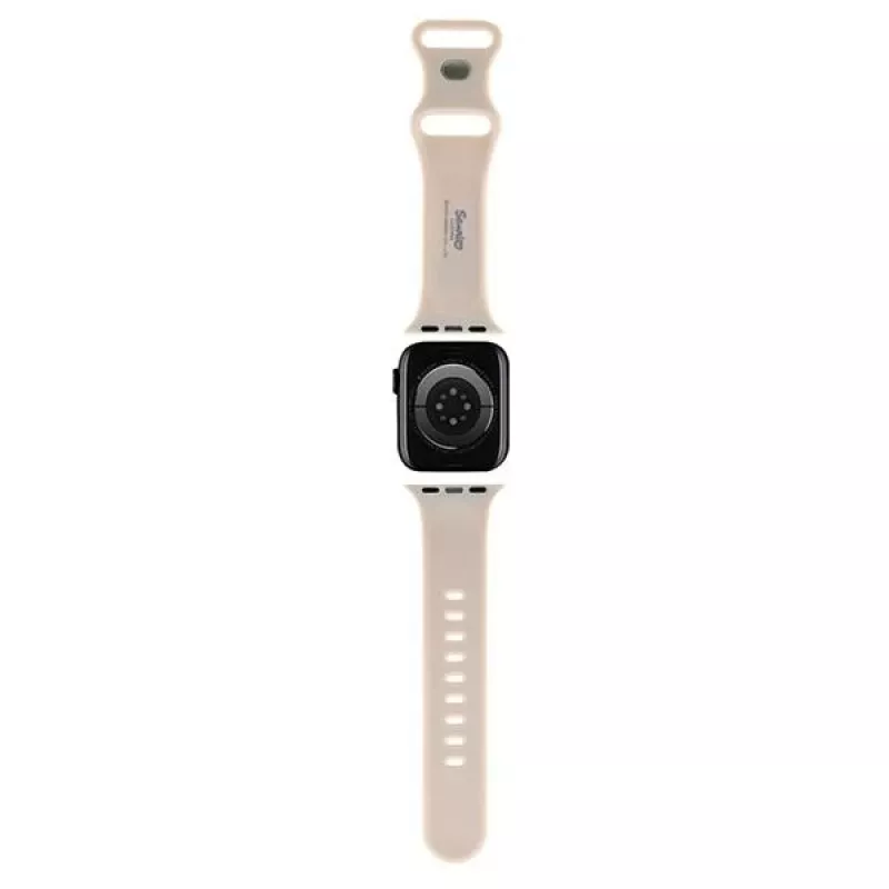 Hello Kitty HKAWMSCHBLE Silikonarmband für Apple Watch 38/40/41mm - Beige