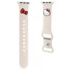 Hello Kitty HKAWMSCHBLE Silikonarmband für Apple Watch 38/40/41mm - Beige