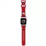 Hello Kitty HKAWMSCHBLR Apple Watch Armband 38/40/41mm Rot Silikon Kitty Head