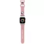 Hello Kitty HKAWMSCHBLP Silikon-Armband für Apple Watch 38/40/41mm Pink