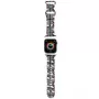 Hello Kitty HKAWMSDIESK Apple Watch Armband 38/40/41mm Schwarz Silikon Heads & Stripes