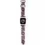 Hello Kitty HKAWMSDGPTP Silikonarmband für Apple Watch 38/40/41mm Pink Graffiti Tags