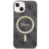 Guess GUHMP15MH4STK Hardcase für iPhone 15 Plus/14 Plus 6,7 inch Schwarz MagSafe 4G