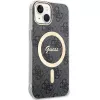 Guess GUHMP15MH4STK Hardcase für iPhone 15 Plus/14 Plus 6,7 inch Schwarz MagSafe 4G