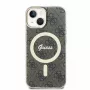 Guess GUHMP15SH4STW iPhone 15 / 14 / 13 6,1 inch Brown Hardcase IML 4G MagSafe