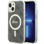 Guess GUHMP15MH4STW Hardcase IML MagSafe für iPhone 15 Plus / 14 Plus 6,7 inch Braun