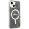 Guess GUHMP15MH4STW Hardcase IML MagSafe für iPhone 15 Plus / 14 Plus 6,7 inch Braun