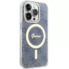 Guess GUHMP15LH4STB iPhone 15 Pro 6,1 inch Blue Hardcase IML 4G MagSafe