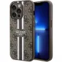 Guess GUHMP15LP4RPSW iPhone 15 Pro 6,1 inch Hard Case Braun Bedruckte Streifen MagSafe