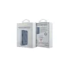 Guess Wireless Power Bank 5000mAh Blau 4G Leder Metal Logo MagSafe 15W