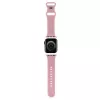Hello Kitty HKAWLSCHBLP Silikonarmband für Apple Watch 42/44/45/49mm Pink