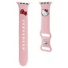 Hello Kitty HKAWLSCHBLP Silikonarmband für Apple Watch 42/44/45/49mm Pink