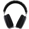 Guess Gcube Metallic Script Logo On-Ear Bluetooth Kopfhörer Schwarz