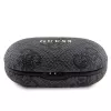 Guess 4G Metal Logo Bluetooth TWS ENC Ohrhörer mit Ladecase (Schwarz)