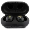 Guess 4G Metal Logo Bluetooth TWS ENC Ohrhörer mit Ladecase (Schwarz)