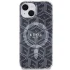 Guess GUHMP15SHGCUSTGK iPhone 15 / 14 / 13 6.1 Hardcase IML GCube MagSafe Black