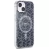Guess GUHMP15SHGCUSTGK iPhone 15 / 14 / 13 6.1 Hardcase IML GCube MagSafe Black