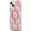 Guess GUHMP15MHGCUSTGP iPhone 15 Plus / 14 Plus 6,7 inch Pink Hardcase IML GCube MagSafe