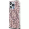 Guess GUHMP15LHGCUSTGP iPhone 15 Pro 6,1 inch Pink Hardcase IML GCube MagSafe