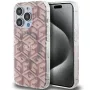 Guess GUHMP15XHGCUSTGP iPhone 15 Pro Max 6,7 inch Pink Hardcase IML GCube MagSafe
