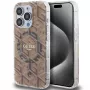 Guess G-Cube Hardcase für iPhone 15 Pro 6,1 inch Braun IML MagSafe