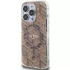 Guess G-Cube Hardcase für iPhone 15 Pro 6,1 inch Braun IML MagSafe
