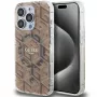 Guess GUHMP15XHGCUSTGW iPhone 15 Pro Max 6,7 inch Hardcase IML GCube MagSafe Braun