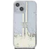 Guess GUHCP15MLFCSEGT iPhone 15 Plus / 14 Plus 6,7 inch Transparente Hartschale Liquid Glitter Gold Streifen
