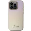 Guess GUHCP15XPSAIRSD Saffiano Iridescent Script Hard Case für iPhone 15 Pro Max, Gold