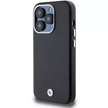 BMW Signature Wrapped Metal MagSafe Case für iPhone 14 Pro 6.1 Schwarz