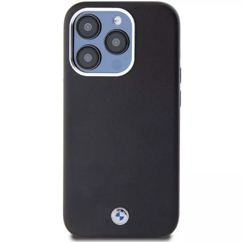 BMW Signature Wrapped Metal MagSafe Case für iPhone 14 Pro 6.1 Schwarz