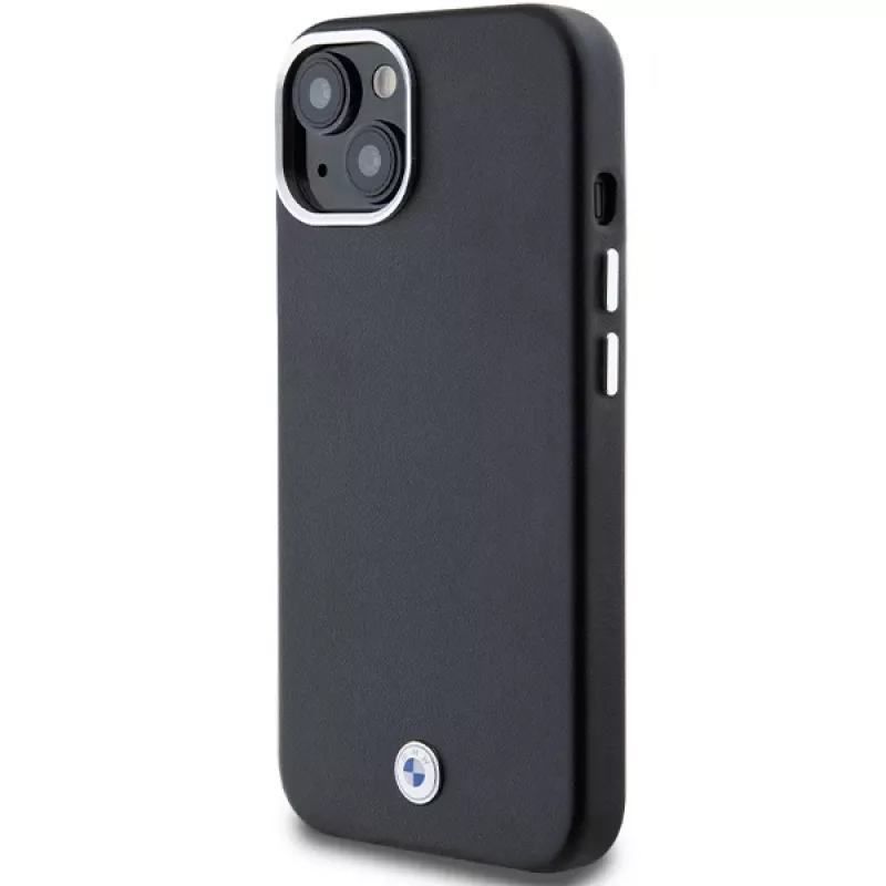 BMW Signature Wrapped Metal MagSafe Case für iPhone 15 / 14 / 13 6,1 inch Schwarz