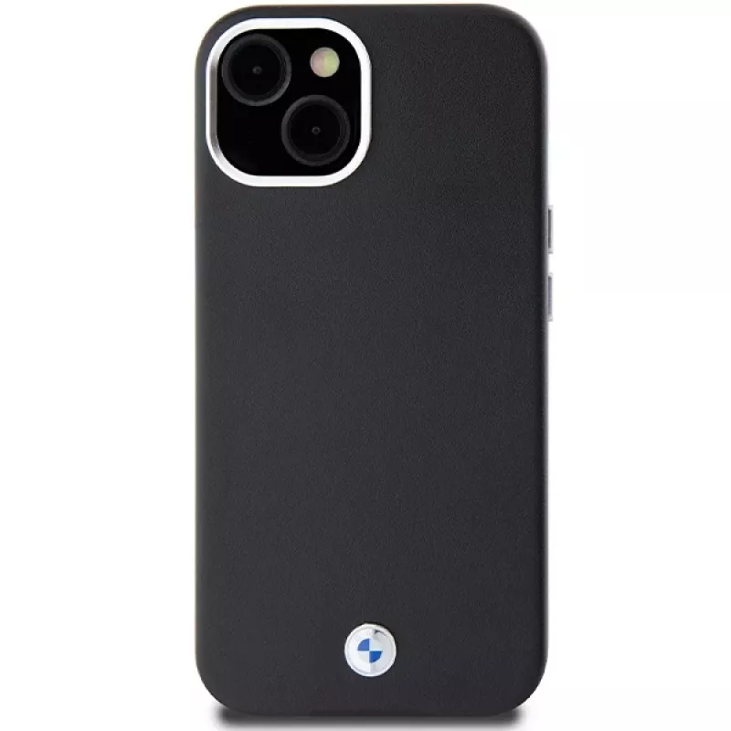 BMW Signature Wrapped Metal MagSafe Case für iPhone 15 / 14 / 13 6,1 inch Schwarz