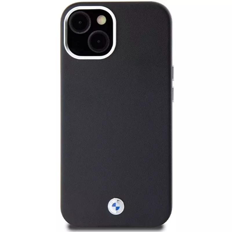 BMW M Collection Signature Wrapped Metal MagSafe Case für iPhone 15 Plus / 14 Plus - Schwarz