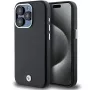BMW Signature Wrapped Metal MagSafe Case für Apple iPhone 15 Pro 6,1 inch Schwarz