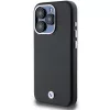 BMW Signature Wrapped Metal MagSafe Case für Apple iPhone 15 Pro 6,1 inch Schwarz