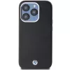 BMW Signature Wrapped Metal MagSafe Case für Apple iPhone 15 Pro 6,1 inch Schwarz
