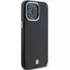 BMW Signature Wrapped Metal MagSafe Case für iPhone 15 Pro Max 6,7 inch Schwarz